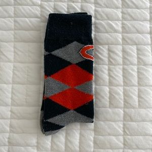 Chicago Bears Mens Argyle Socks Large